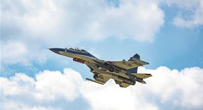 空軍某旅組織飛行訓練